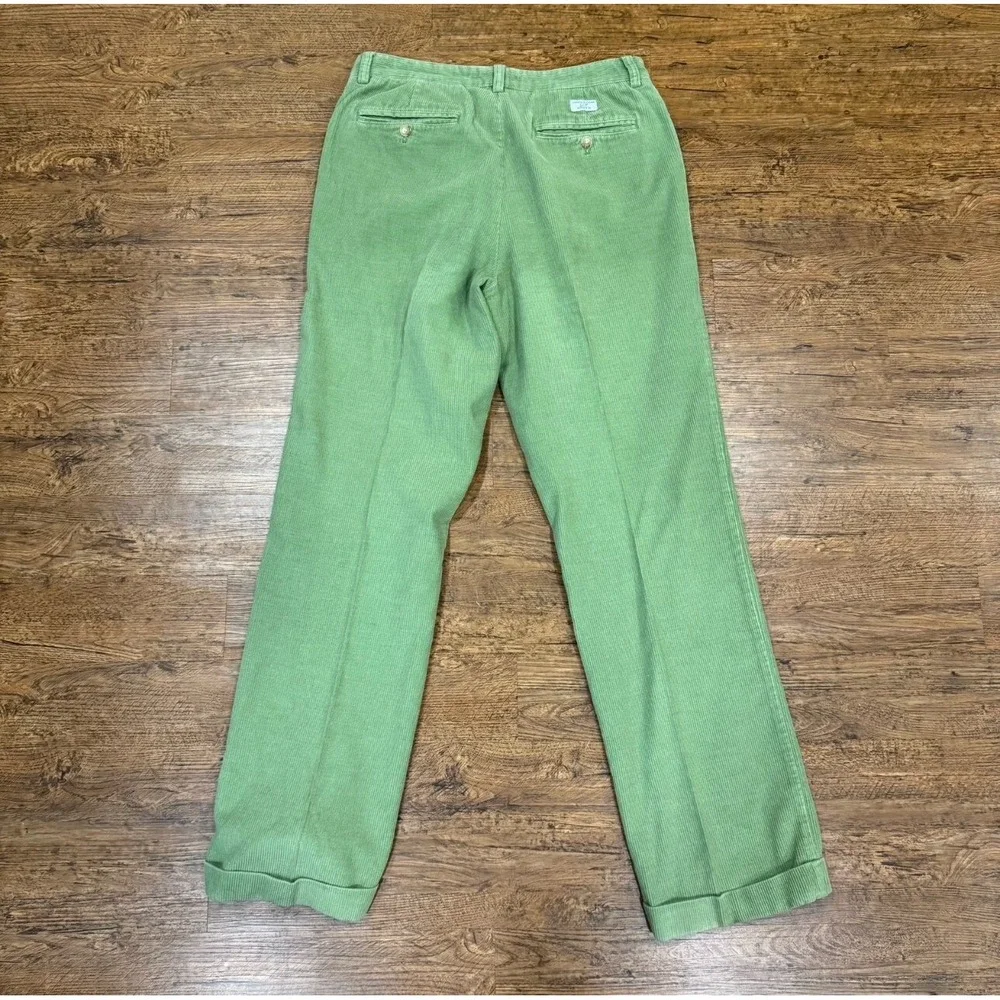 Vineyard Vines Green‎ Corduroy Casual Preppy Chino Pants Trousers Men's 32x32